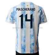 Argentina Landslagströja 2021 Javier Mascherano 14 Hemmatröja..